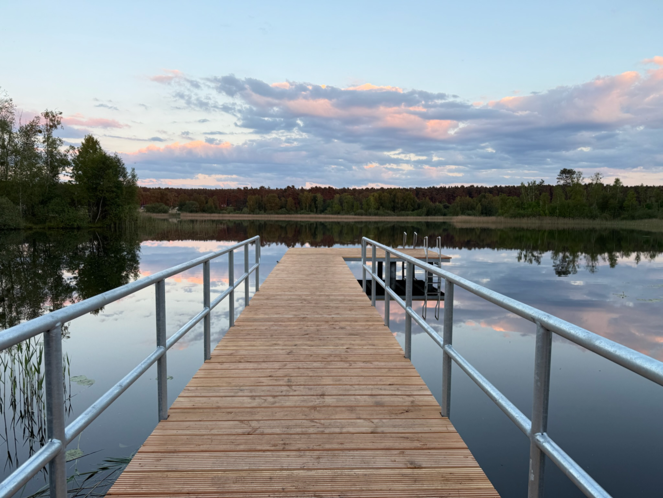 Badesteg am Kluger See